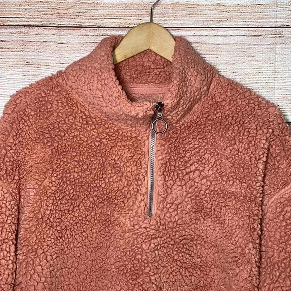 SO Cozy Softest Shepa Women’s Pink Fleece Jacket XXL - Picture 2 of 5